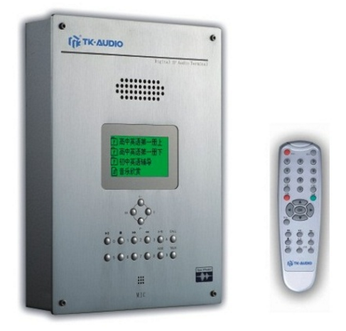 AS-5213PA 网络音频终端(带对讲、功放)